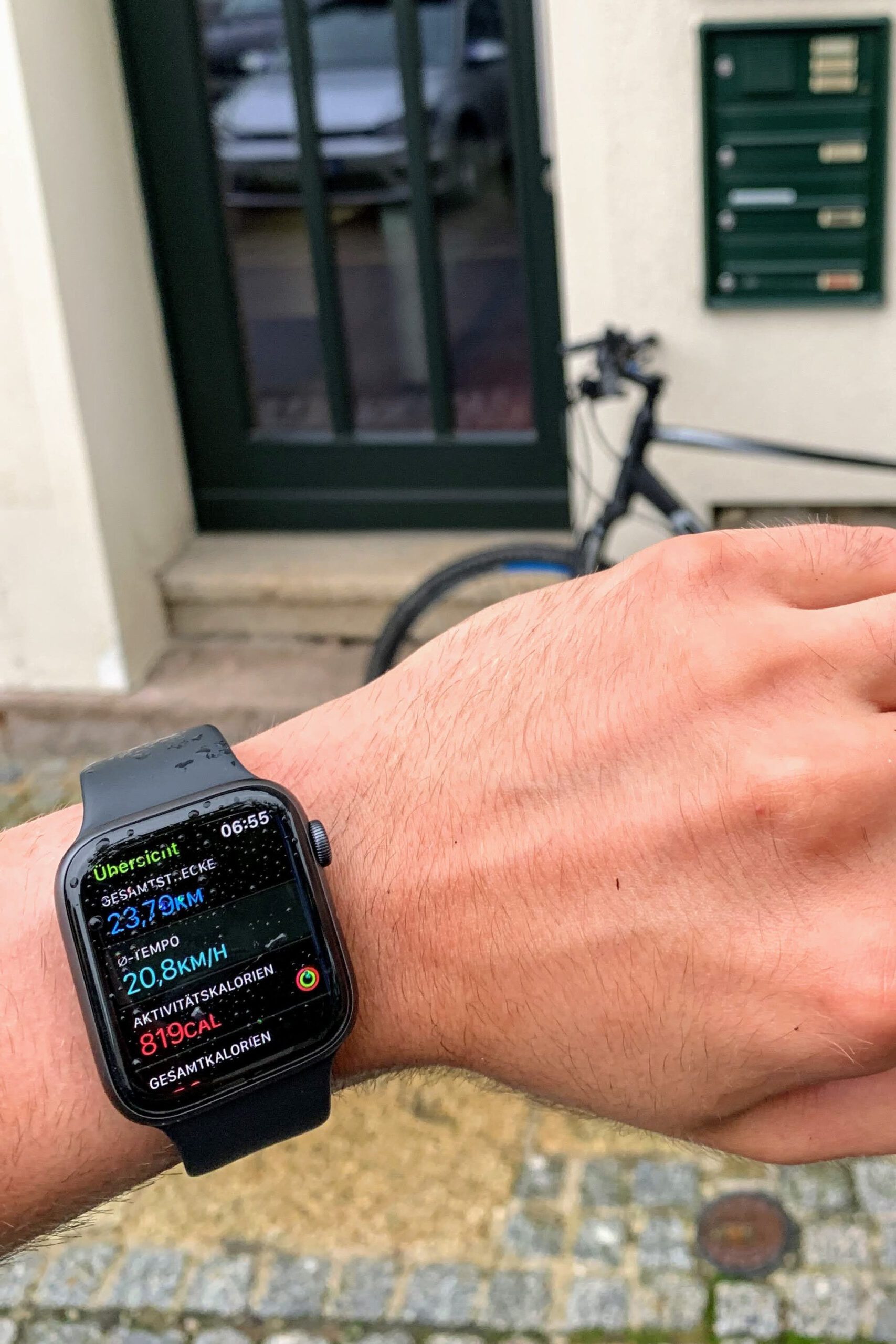 Apple Watch an Handgelenk
